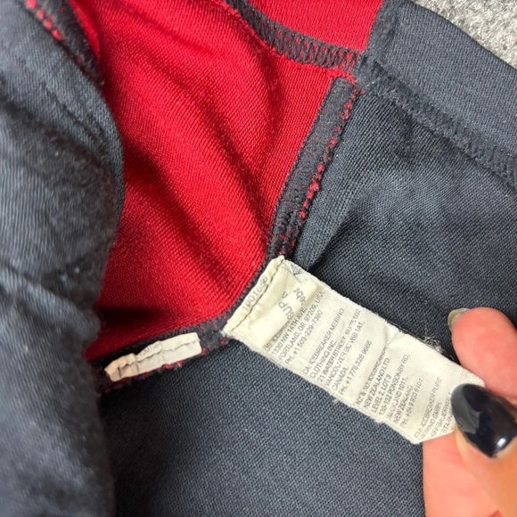 ICEBREAKER Mens Grey/Red Long Sleeve Merino Wool Zip Up size: Medium - Picture 7 of 7